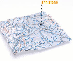 3d view of San Isidro