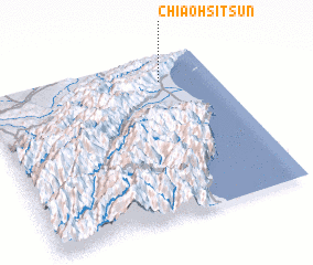 3d view of Chiao-hsi-ts\