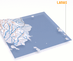 3d view of Lanas