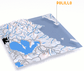 3d view of Polillo