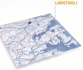 3d view of Liangtingli