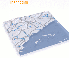 3d view of Wafangdian