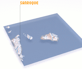 3d view of San Roque