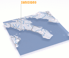 3d view of San Isidro