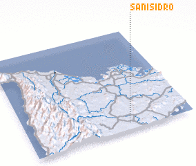 3d view of San Isidro