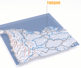 3d view of Tanque
