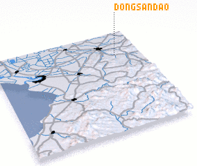 3d view of Dongsandao