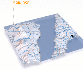 3d view of San Jose