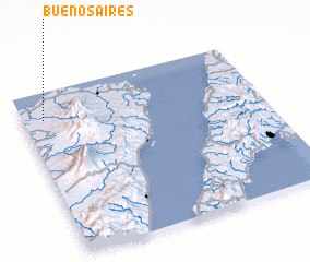 3d view of Buenos-Aires
