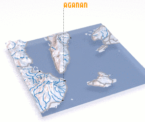 3d view of Aganan