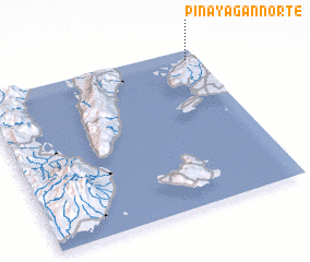 3d view of Pinayagan Norte