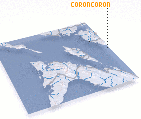 3d view of Coron-Coron