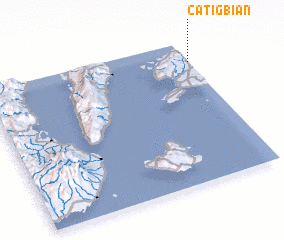 3d view of Catigbian