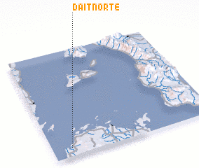 3d view of Dait Norte