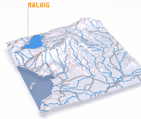 3d view of Malaig