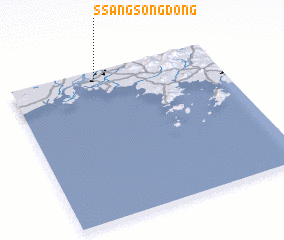 3d view of Ssangsŏng-dong
