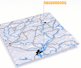 3d view of Nagwŏn-dong