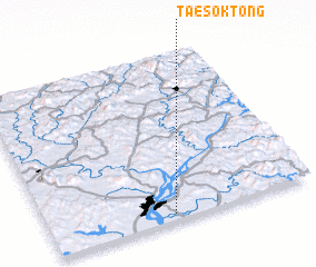 3d view of Taesŏk-tong