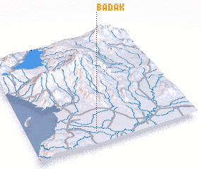 3d view of Badak