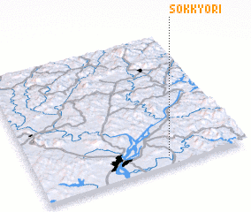 3d view of Sŏkkyo-ri