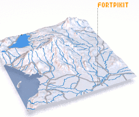 3d view of Fort Pikit