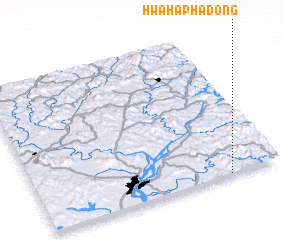 3d view of Hwahapha-dong