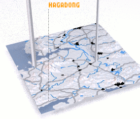 3d view of Haga-dong