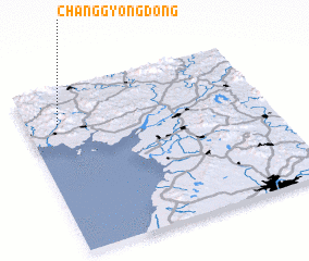 3d view of Changgyŏng-dong