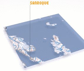 3d view of San Roque