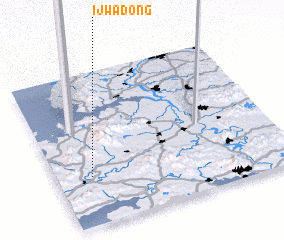 3d view of Ijwa-dong