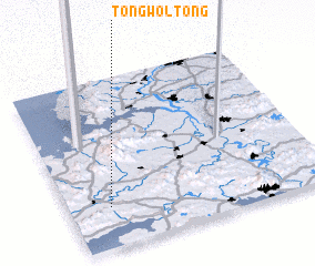 3d view of Tongwŏl-tong