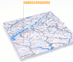 3d view of Kwangsŏng-dong