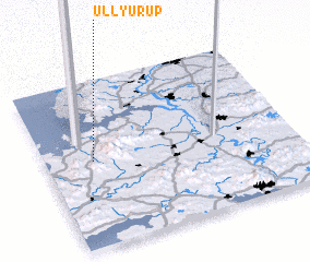 3d view of Ŭllyur-ŭp