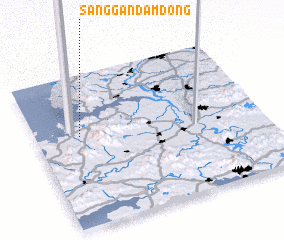 3d view of Sanggandam-dong