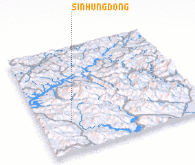 3d view of Sinhŭng-dong