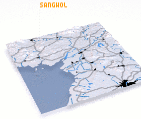 3d view of Sangwŏl