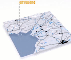 3d view of Oryu-dong