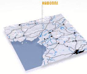 3d view of Habŏn-ni