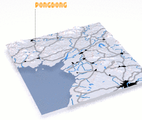 3d view of Pong-dong
