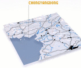 3d view of Chŏngyang-dong