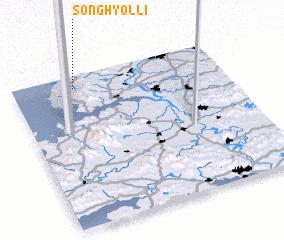 3d view of Songhyŏl-li