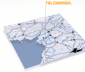 3d view of Talchae-maŭl