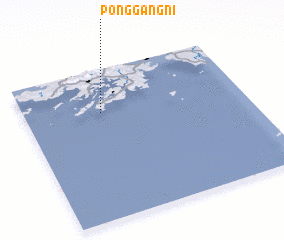 3d view of Ponggang-ni