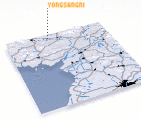3d view of Yongsang-ni