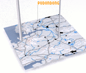 3d view of Pudun-dong