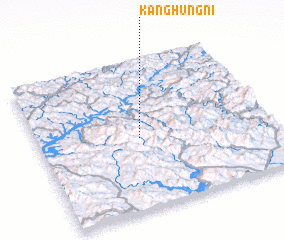 3d view of Kanghŭng-ni