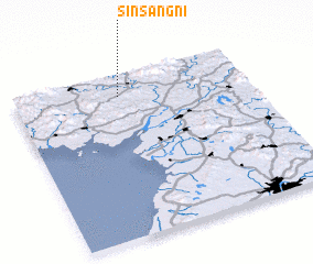 3d view of Sinsang-ni