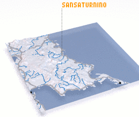 3d view of San Saturnino