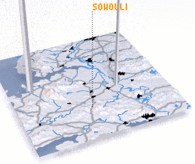 3d view of Sŏwŏl-li