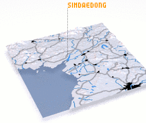 3d view of Simdae-dong